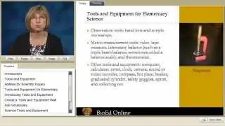 Tools and Equipment of Science