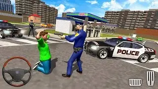 Police Car Chase Simulator 3D Game - Real Cop Cars Driving Simulator 2025 - Android GamePlay