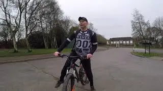 WHEELIE FAIL/CRASH...every MTB's worst fear achieved