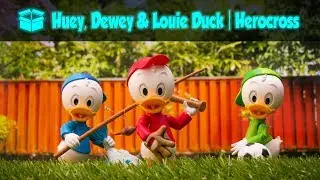 Huguinho, Zezinho & Luizinho [Dewey, Huey & Louie] Herocross #308 | Disney | #ESFERATOY [Review BR]