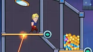 Save Her Gameplay Level Solution Husband Wife Pull The Pin Mobile Game