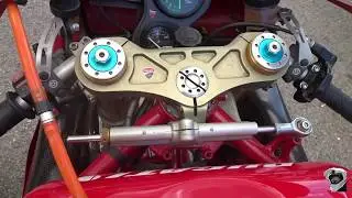 Ducati 996R with some special parts ... titanium, magnesium, carbon ...