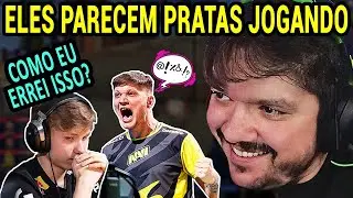 GAULES REAGINDO AS MAIORES PINADAS DOS PRO PLAYERS NO CSGO! PROFISSIONAIS JOGANDO IGUAL PRATA