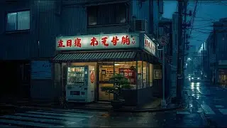 Tokyo After Midnight Lofi 🌙 Stop Overthinking  Midnight Rain Lofi for Deep Sleep & Relaxation
