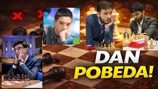 Dan pobeda u rundi 8! Ivić, Guke&scaron;, Giri i Woodward bez uspe&scaron;ni! #svetsaha #sah