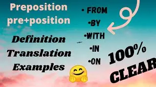 Preposition in English Grammer with examples in punjabi। Learn use of preposition tips & tricks।