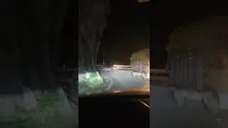Deep Night & Dangerous Roads | Scary Night Journey in Mountains #deeepnight #dangerousroads #shorts