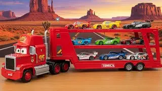 Lot of Disney Pixar Cars Unboxing Review | Lightning McQueen Bubble RC Cars | Disney car toys asmr