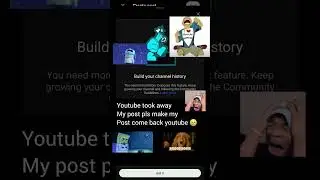@YouTube pls bring my post back!#boost#tagyoutube#roblox #help #sos