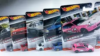 UNBOXING: Hot Wheels Car Culture - 2020 MODERN CLASSICS! Honda Civic EG Hello Kitty! NEW Merc-Benz