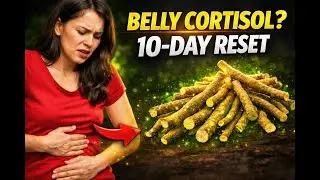 Belly Cortisol Reset: 10-Day Ashwagandha Drink Secret