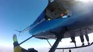 Dallas Skydive Center Helicopter and 182 - Jan 2018