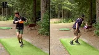 Brooktrails Open - Two ways to park hole 15