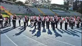 Presentación en el estadio cementos progreso en el gran festival de oroganizados por cbg bandas 💙🤍❤️