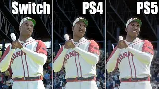 Nintendo Switch vs. PS4 vs. PS5 Comparison | MLB the Show 23