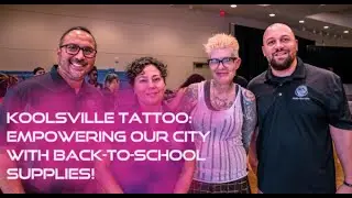 Empowering Our City With Back To School Supplies with Koolsville Tattoo of Las Vegas