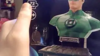 3D Green Lantern puzzle unboxing