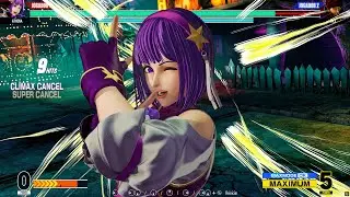 KOF XV ATHENA ASAMIYA COMBO VIDEO  (season 5)