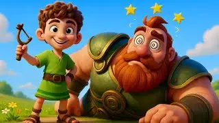 DAVID & GOLIATH |The Brave Little Shepherd&ndash;Animated Bible Song for Kids| Faith Over Fear|1 Samuel 17
