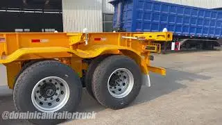 Container Semi Trailer Supplier - 3 Axle 40ft Skeleton Trailer for Sale