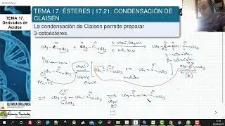 TEMA 17. ÉSTERES | 17.21. CONDENSACIÓN DE CLAISEN