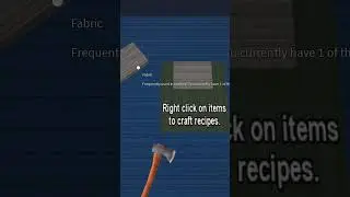 Crafting System Update!! #shorts #roblox #survival #games
