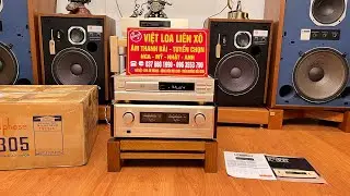 Combo : Amply - Accuphase E - 305 ( Full Th&ugrave;ng Xốp ) CD Denon - 1650GL 🔊 JBL L65 Jubal - Tuyển Chọn