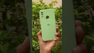 Light Green candy silicone case for Redmi Note 7 Pro