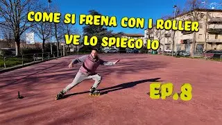 Come ci si ferma con i pattini vediamolo insieme #roller #inlineskate #vlog #inlineskates