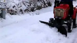 kompakttraktorer  Yanmar YM1510 4x4 + sn&ouml;blad / sn&ouml;plog by Bushcrafttrading.com