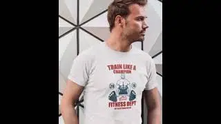 Gym motivational slogan print t-shirts / @printmygift.in / 08-07-23