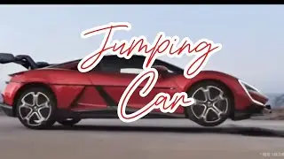Yangwang U9 1,287HP Jumping Car By BYD's          #BYD #jumpingcar