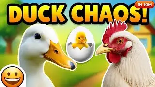 WHITE DUCKS & HENS’ CRAZY NEW HOME CHAOS! 🦆😂