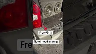 Free Sub Box and Woofers!!!!