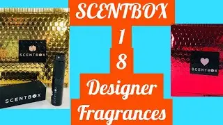 Perfume Subscription Scentbox 18- Dior, Chloe, Herm&egrave;s, Tom Ford, Paco Rabanne, Gucci, YSL, Bond No 9