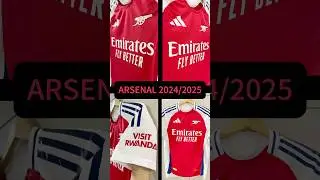 ARSENAL 2024/2025 HOME JERSEY #Trending #Viral #Shorts #Video