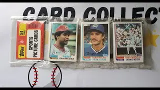 Opening a 1982 Topps rack pack!