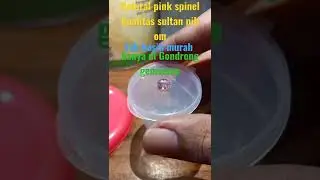 batu permata natural pink spinel super... murah aja om.wa 081381486617