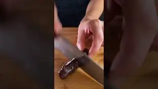 Chocolate&ndash;Hazelnut Cigar Rolls &mdash; Crunch & Cream 🤤 #asmrcooking #shorts