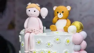 Birthday girl cake making ideas #viralvideos #cakevideos #trendingvideo ##shortfeed #birthdaycake 