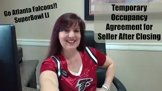 Temporary Occupancy Agreement for Seller After Closing