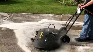 Pressure Clean a 6 car driveway in 10 minutes! Enclosed Hot Water Pressure Washer Trailer