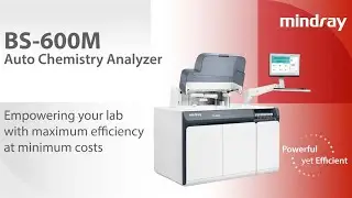 BS-600M Product Video | Mindray Biochemistry Analyzer | New Launch | Excellent Accuracy & Precision