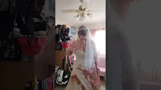 Halloween costume #death #bride #wedding #dress #makeup #fake #costume #halloween #fun #neat #vlog