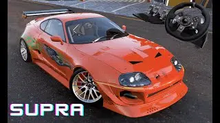 TOYOTA SUPRA - Forza Horizon 5 |  VOLANTE Logitech G29