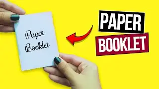 How to Make an Easy Booklet for School Project | NO GLUE | Mini Notebook