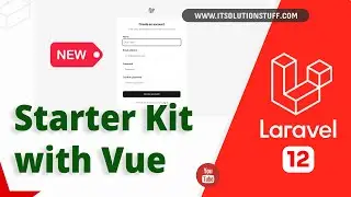 Стартовый комплект Laravel 12 Vue
