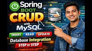 Spring Boot CRUD Operations in Java 🔥 | Insert, Read, Update & Delete #springboot #java #education