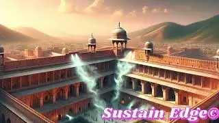 Cooling Effect of Courtyards of the Amer Fort.
