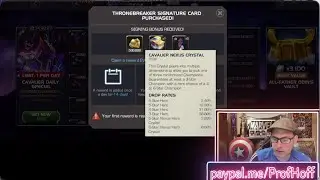 My Cavalier Nexus Crystal Luck Is back! Marvel Contest of Champions